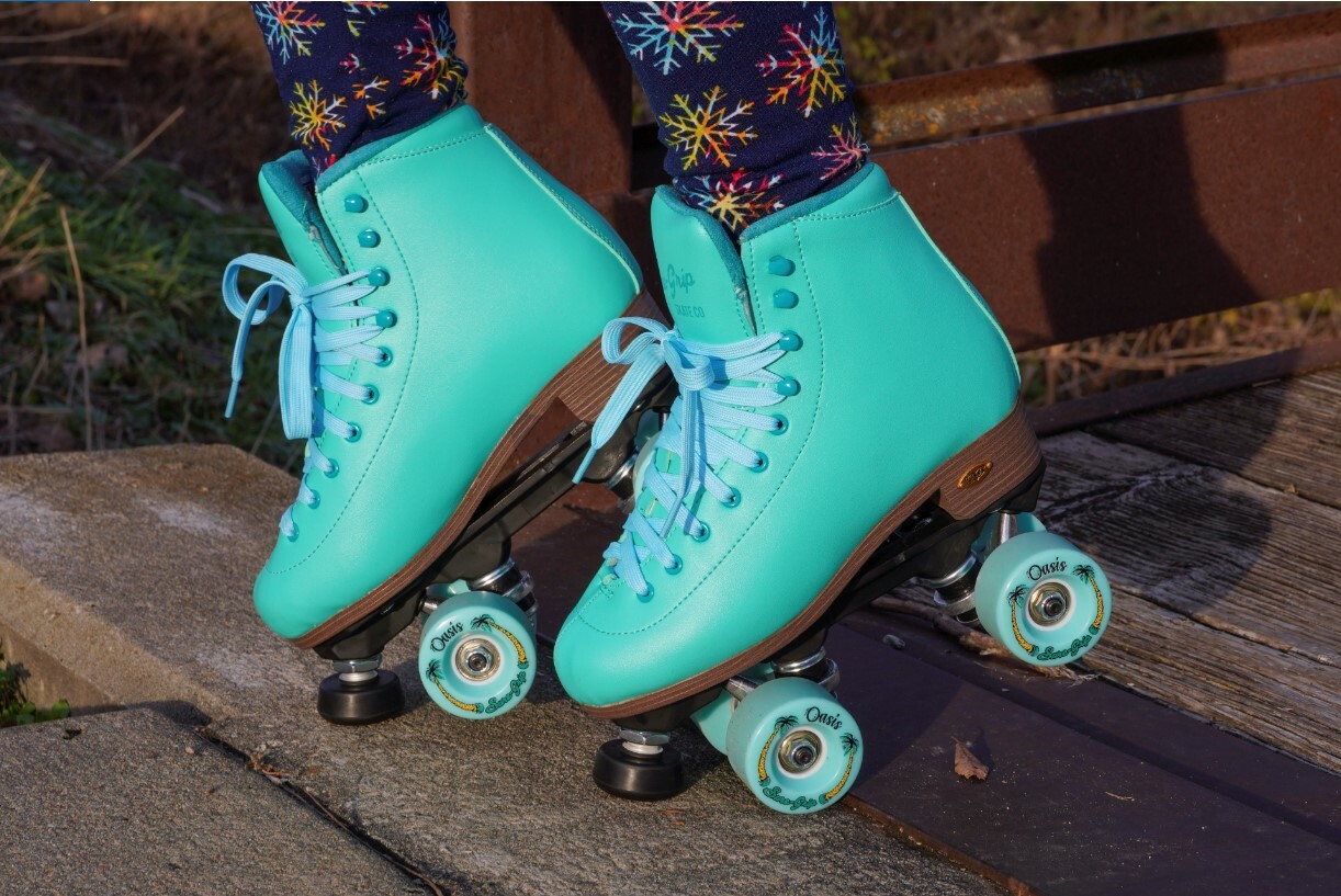 Sure-Grip Blue Dream Oasis Outdoor Roller Skates - On Sale